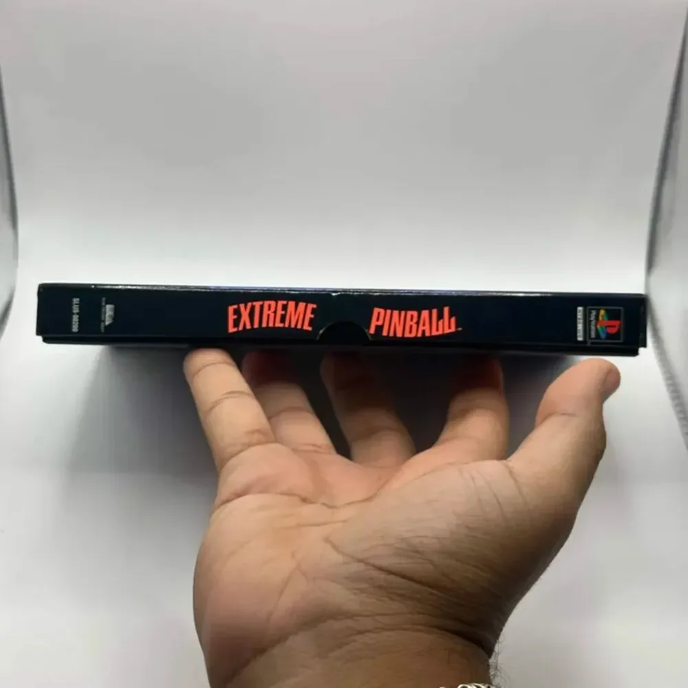 Extreme Pinball PS1 LONG BOX Sony PlayStation 1 CIB COMPLETE
